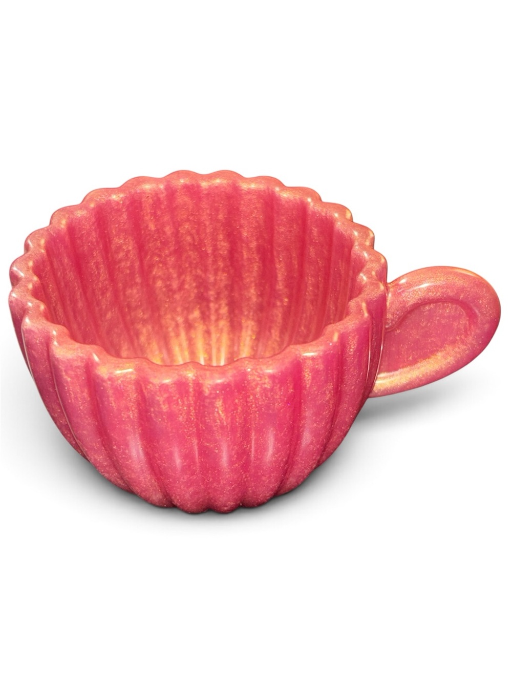 NORE’S NOVELTIES Handcrafted Espresso Cup & Saucer Set/ Trinket Holder - Picture 9 of 11